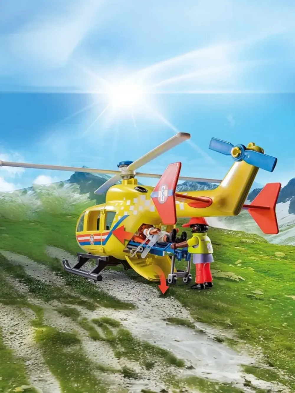 Набор Медицинский вертолет Playmobil 71203