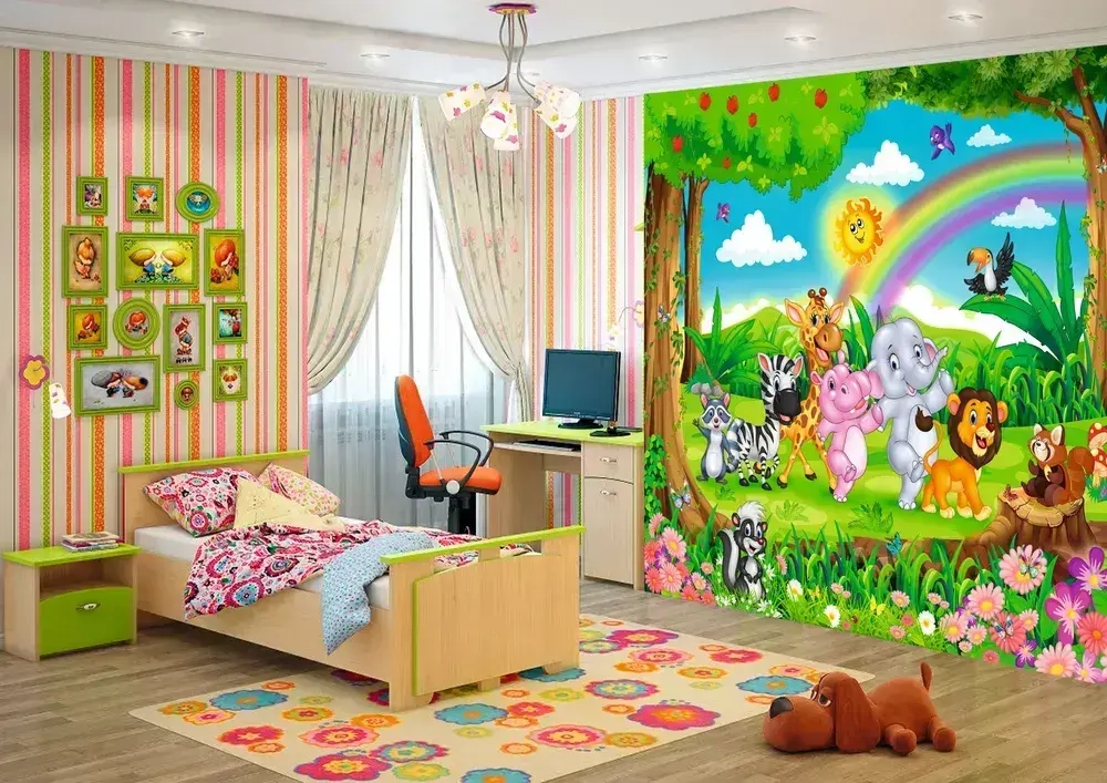 Фотообои Vostorg № 285 Веселый хоровод 294х260см