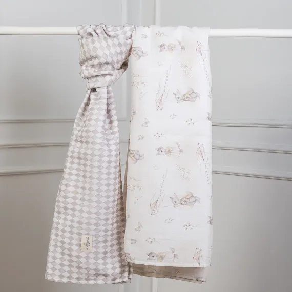 Набор муслиновых пеленок Lollycottons Винтаж