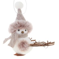 GAEM Изделие декоративное подвесное "Птичка", L11 W6 H13 см, 3в.