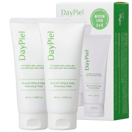 Набор мягкой очищающей пенки для проблемной кожи DayPiel Blemish Whip & Deep Cleansing Foam, 100мл*2шт