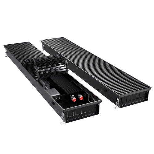 Конвектор внутрипольный Royal Thermo ATRIUM TURBO-90/250/900-DG-U-BL