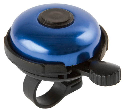 Звонок алюминий/пластик D53мм черно-синий M-WAVE