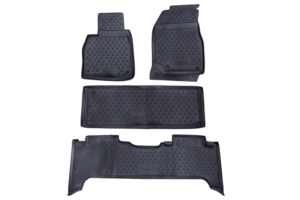 Коврики в салон для LEXUS LX470 1998-2007, 4 шт. (полиуретан, серые) NLC.29.15.211K