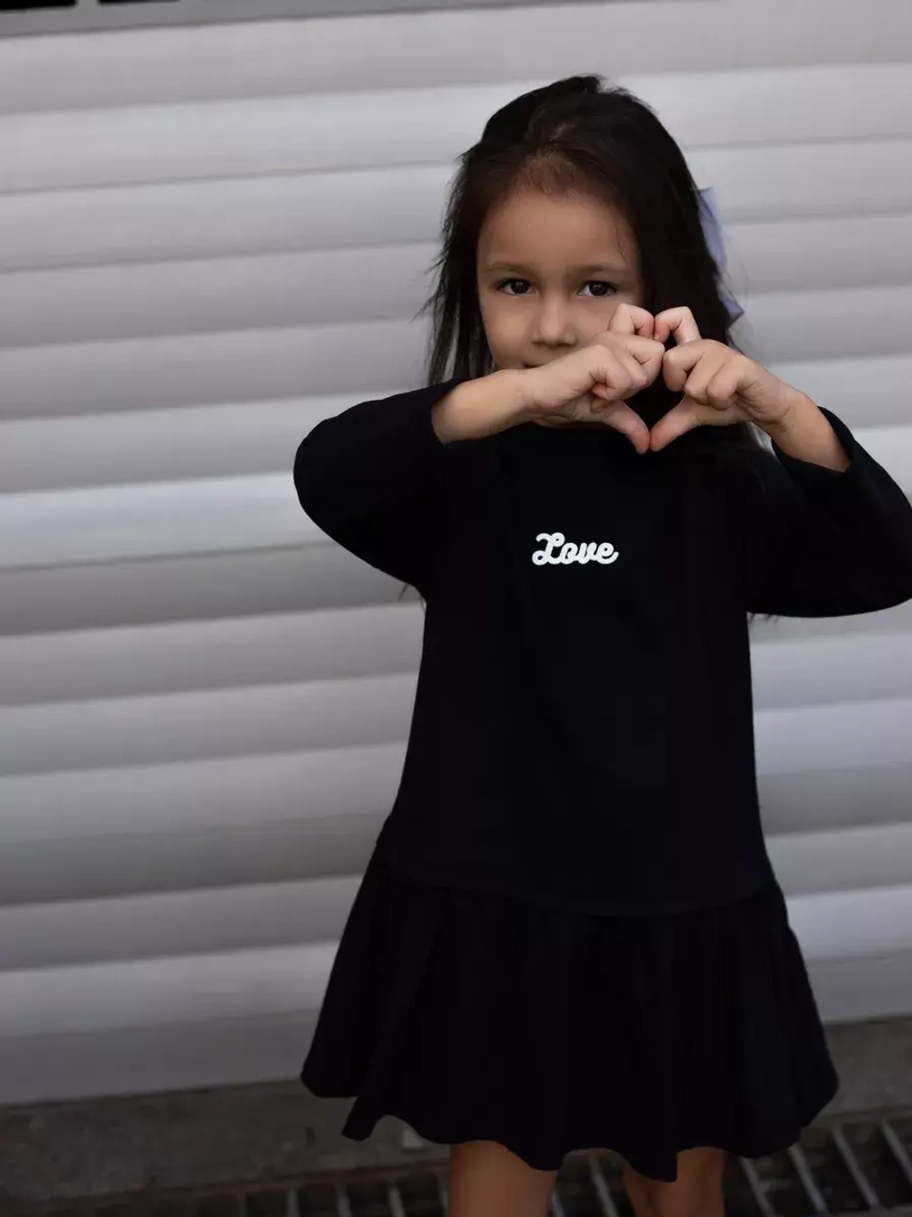 Платье для девочки в садик