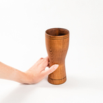 Деревянный стакан из кедра для напитков 300 мл. C65