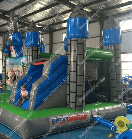 Коммерческий надувной батут "Замок самурая"