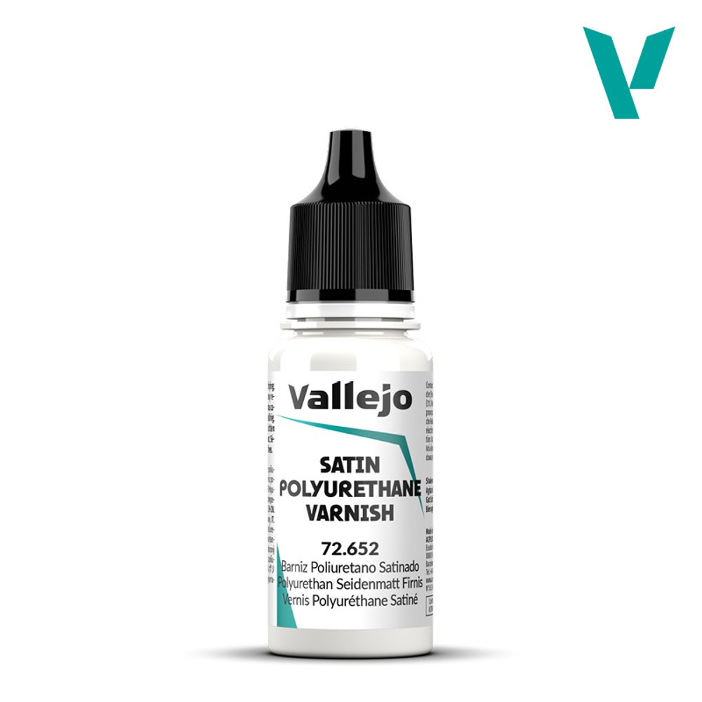 Лак Vallejo Satin Polyurethane Varnish 17мл