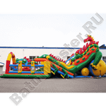 Большая и высокая горка "Змей Горыныч 3" 17*11*9 м