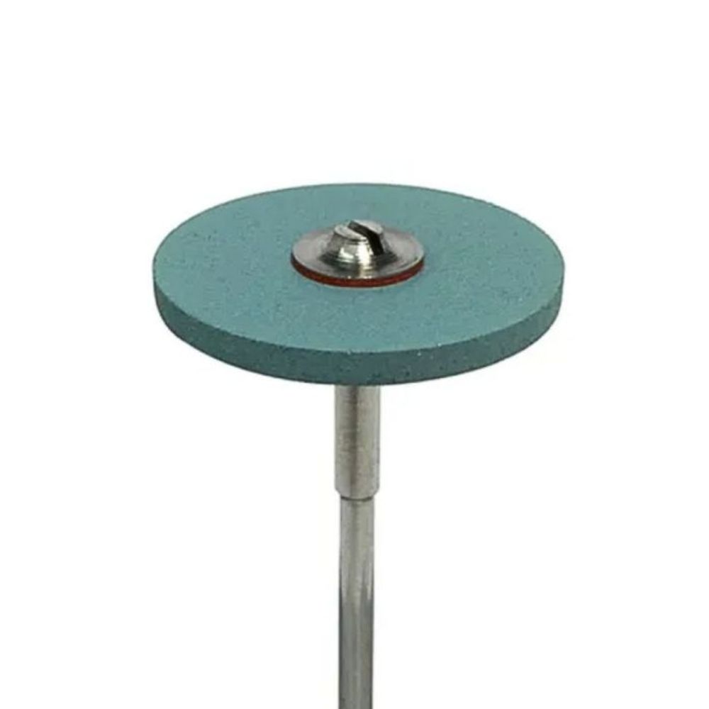 EDENTA 3001HP Полир для керамики CeraGloss HP 104, d 25 мм, цвет голубой, форма колесо