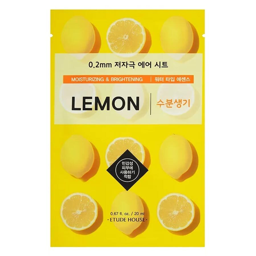 Тканевая маска с экстрактом лимона ETUDE HOUSE Therapy Air Mask Lemon