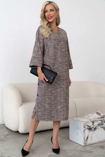 Платье Шарм (мокко) Р11-1251/2 Nikol
