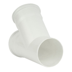 Тройник канализационный малошумный 110х110 мм 45° RTP Elite