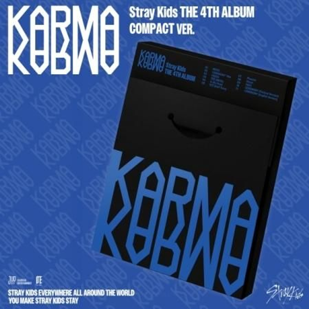 Альбом STRAY KIDS - KARMA 4th Album COMPACT Version