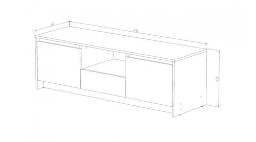 Бостон Тумба ТВ Дуб вотан