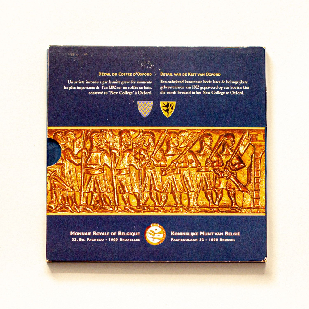 Belgium 2002 Year Set Bataille des Eperons d'Or
