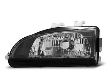 Передние фары Honda Civic 5 black