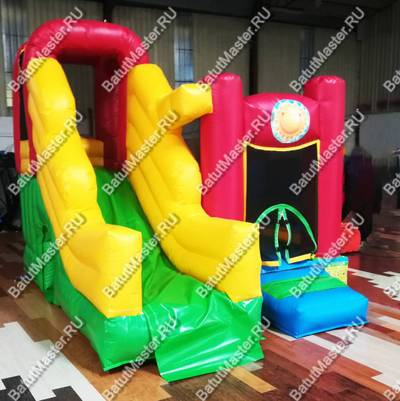 Надувной батут "Мини-замок" 3.6*3*2.4 м