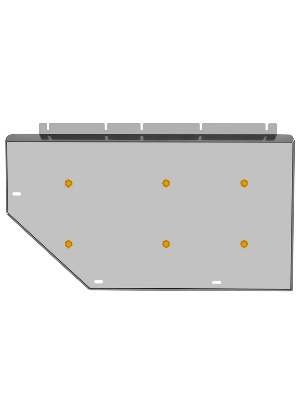 Защита бака (с креп.) для LiXiang L7 (24-н.в.) 1.5 гибрид AT 4WD (алюминий, 3 мм)  NLZ.28.01.630A