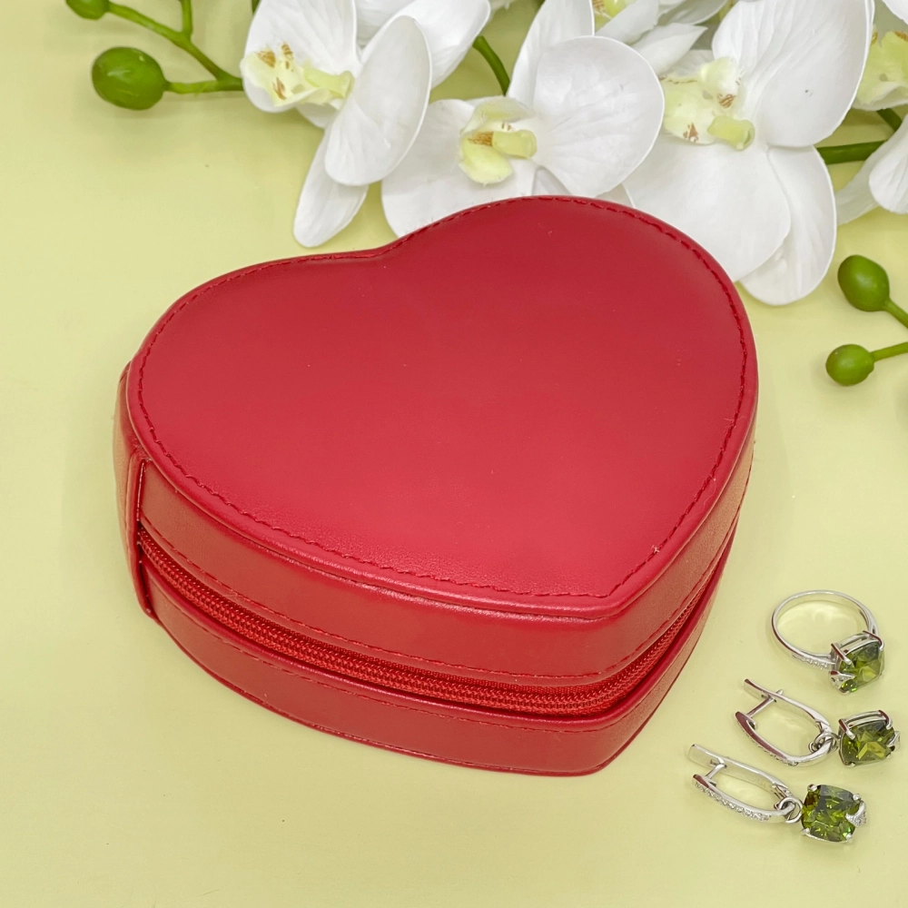 Шкатулка для украшений «ДАНТЕ», цвет бордово-красный, 12*10*4,7см (коробка)