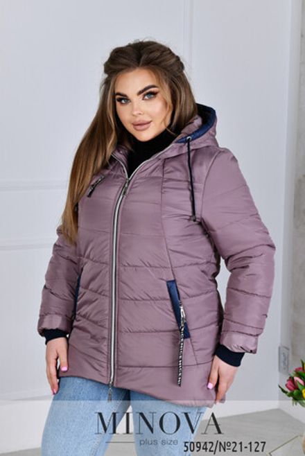 Куртка 21-127-капучино Minova Фото 2