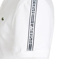 Мужское теннисное поло Lacoste Core Graphics Polo Men - White
