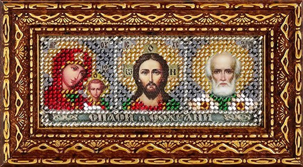 "Мини-иконостас"-173ПИ вышивка