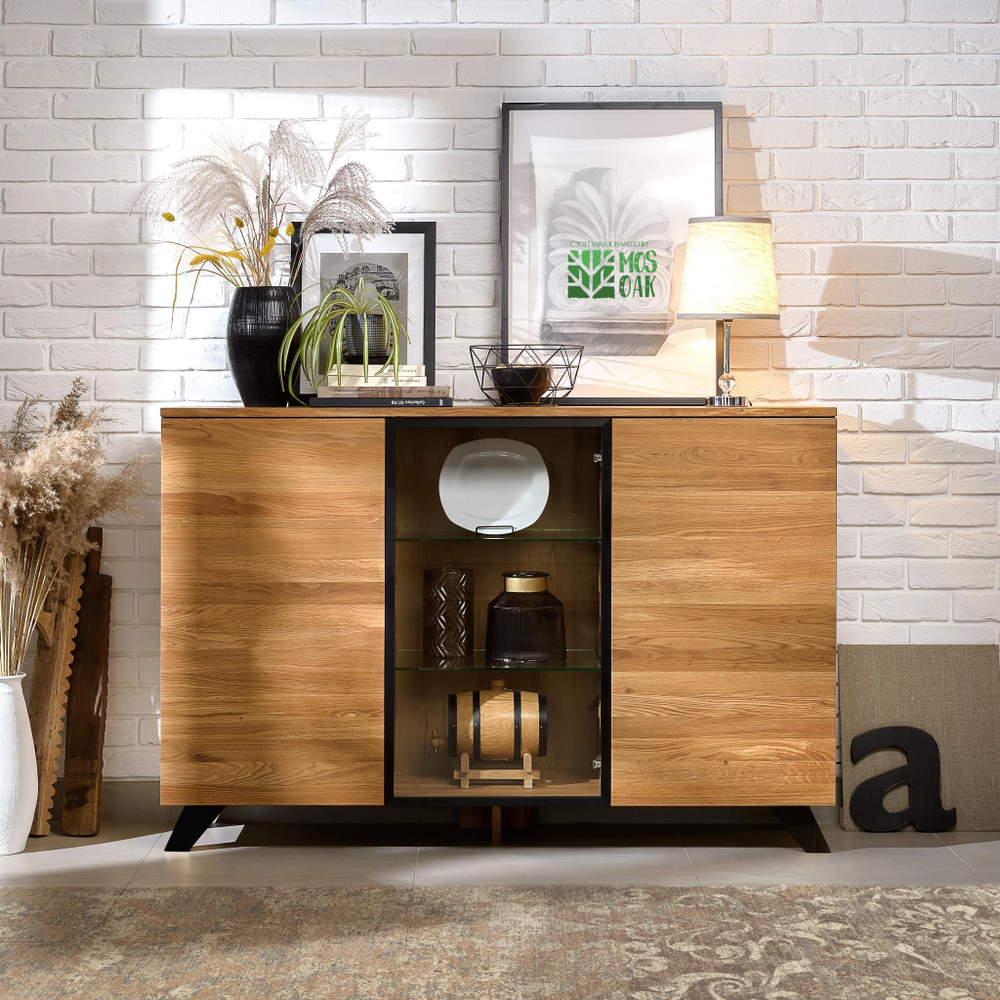 Комод-буфет из массива дуба Монтерей-2