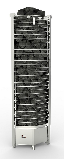 Электрическая печь SAWO TOWER TH6-105NS-CNR-P (10,5 кВт, угловая), выносной пульт (пульт и блок мощности докупаются отдельно)