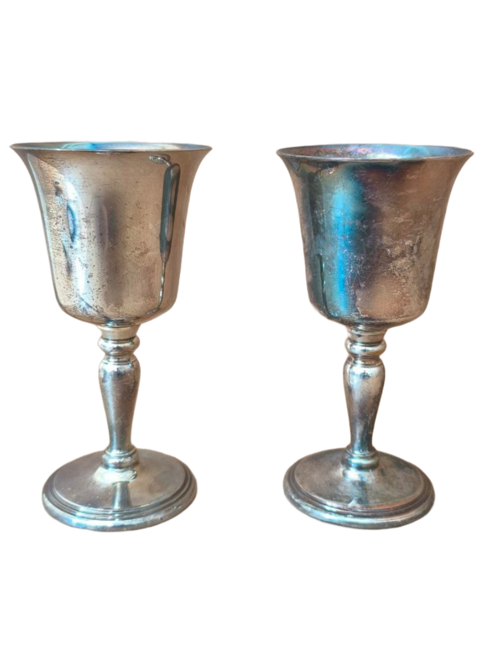 Пара посеребренных бокалов (кубков) "Arden" Англия