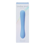 Синий изогнутый вибратор 17,4см для стимуляции зоны G Iroha Mai Ruri MHW-03