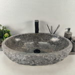 Раковина из мрамора Erozy Grey EM-64677 61*41*16 0189