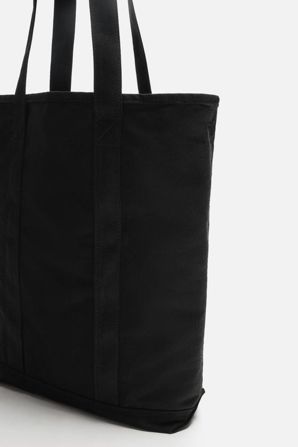 ZARA СУМКА-ШОПЕР, ЧЕРНЫЙ