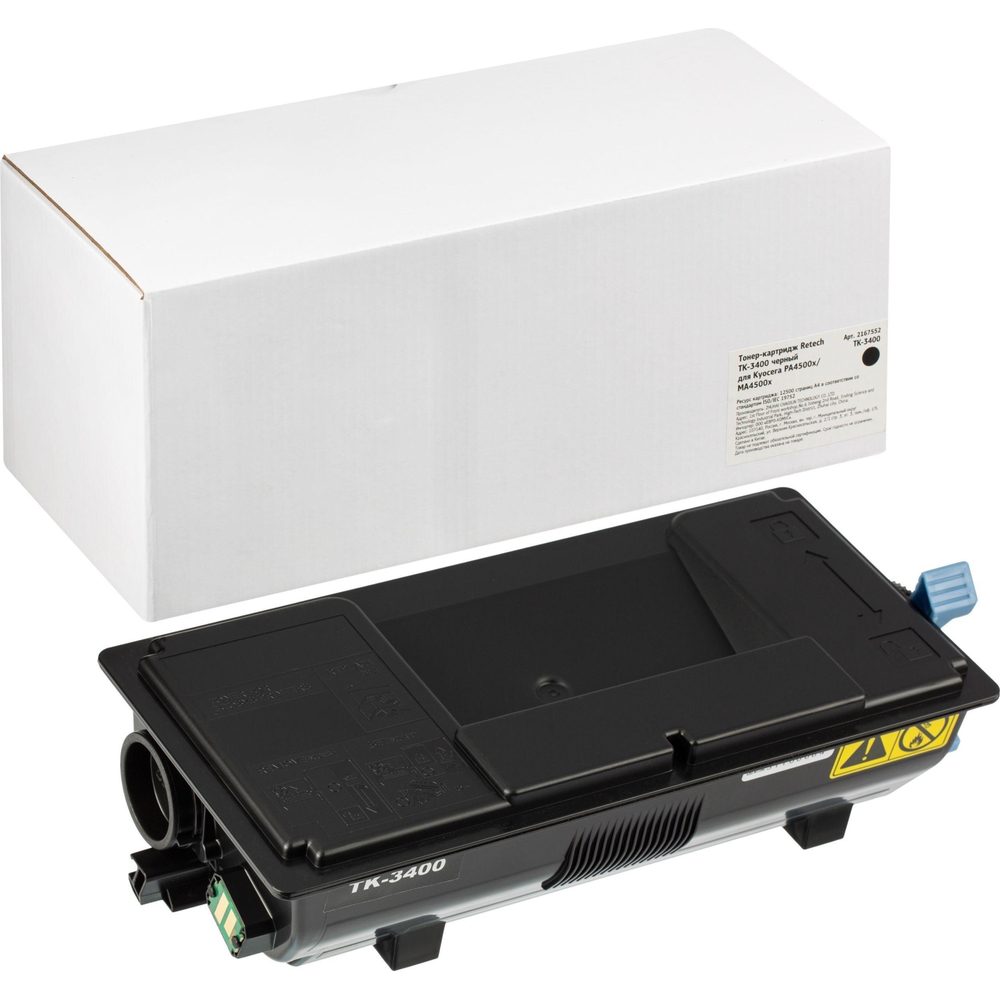 Тонер-картридж Retech TK-3400 чер. для Kyocera PA4500x/MA4500x