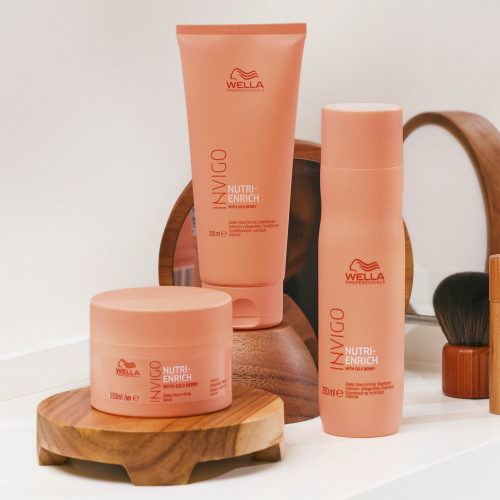 Wella Professionals Invigo Nutri-Enrich - глубокая питательная маска для волос /   150  ml  / GTIN 8005610632971