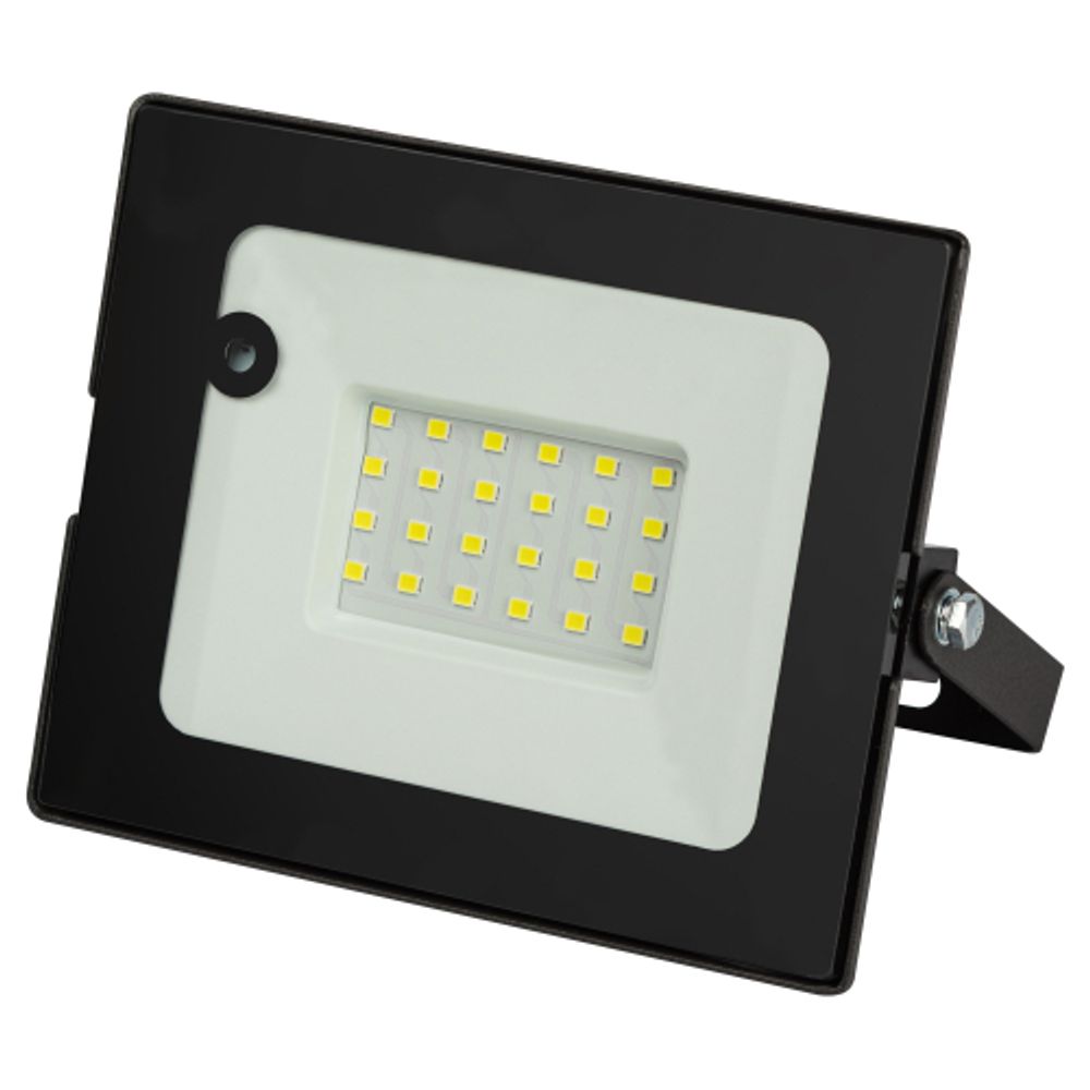 Прожектор светодиодный уличный ЭРА LPR-041-1-65K-030 30Вт 6500К 2400Лм IP65 датчик движения нерегулируемый | Прожекторы Стандарт