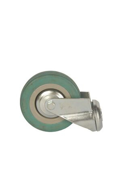 Колесо аппаратное поворотное SChg 42 100 мм под болт (N)