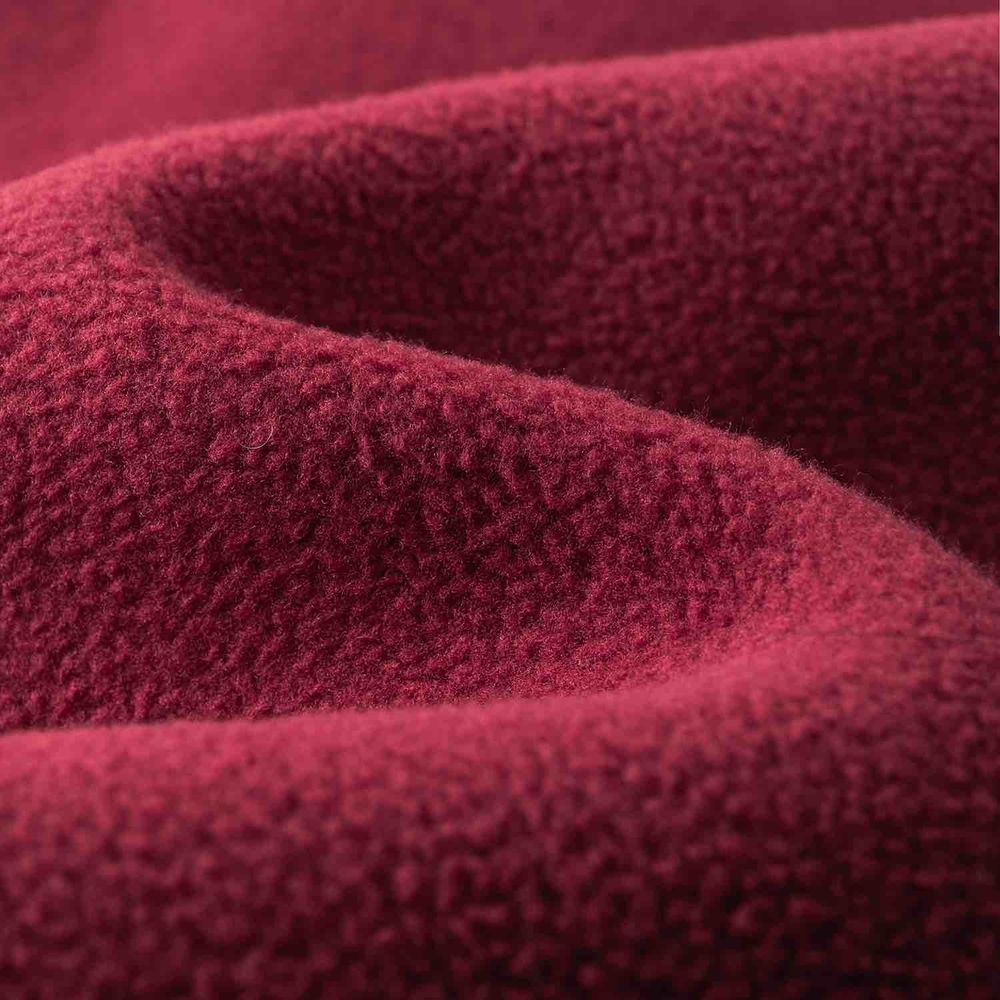 Толстовка Ymkashix Turbo fleece бордовая / темно-зеленая