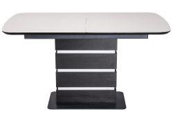 Стол на тумбе Фернан 140(180)х80х76 венге / белый