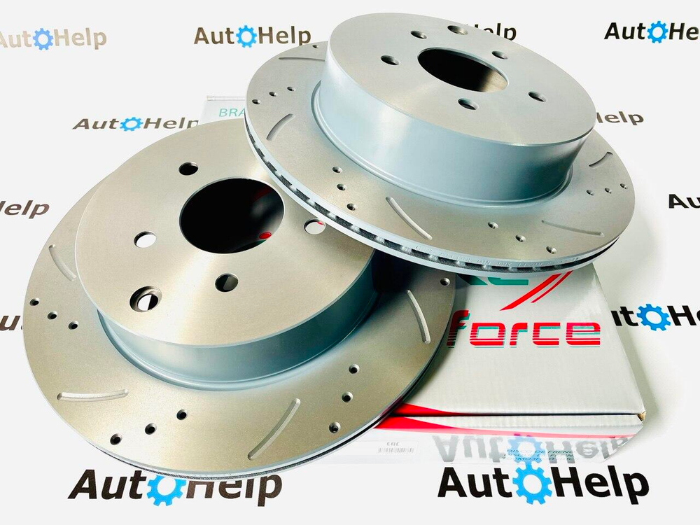 Диск тормозной перфорированный G-Brake GFR-20116R задний правый 308mm