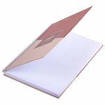 Тетрадь А4, 120 л., BRAUBERG, гребень, клетка, обложка твердая, "Office", 404073