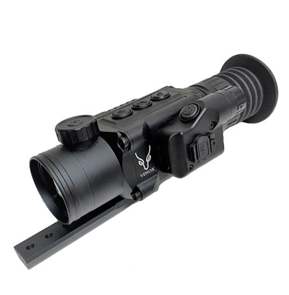 Тепловизионный прицел Venox Patriot LRF v2.0 (матрица 384x288, 12um, NETD 40mk, F40 f/1.0, 2,8x, IP66)