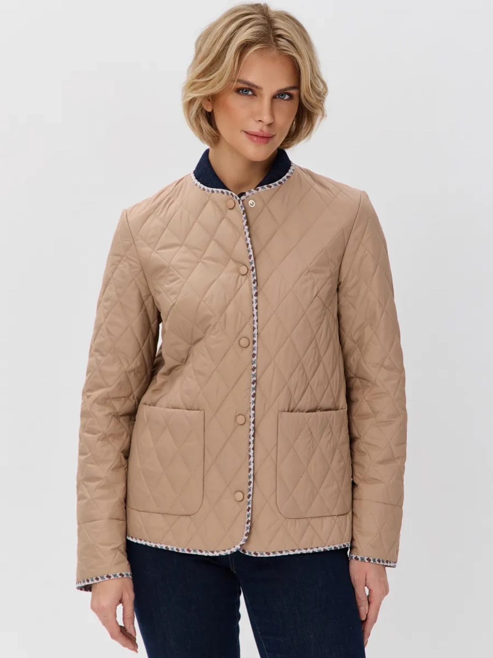 Куртка-жакет стеганая шанель на кнопках