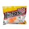 Твистер Helios Credo Double Tail 1,96&quot;/5 см Pearl &amp; Orange 10шт. (HS-27-019)