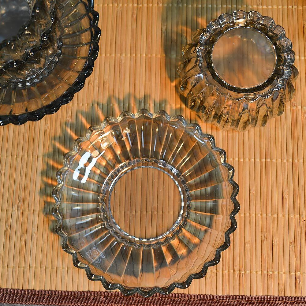 Набор ваз сервировочных 12 предметов (креманка 270мл, блюдце 16см)