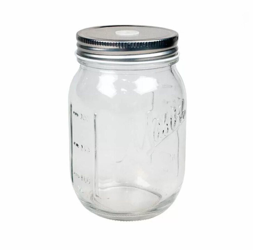 Банка для коктейля 450 мл с крышкой Bar Ware (ZF160423021B)