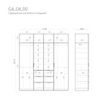 Гардеробная GA04_00
