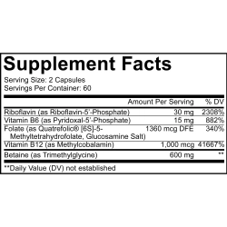 Methylfolate B Complex+ 120 капсул CodeAge