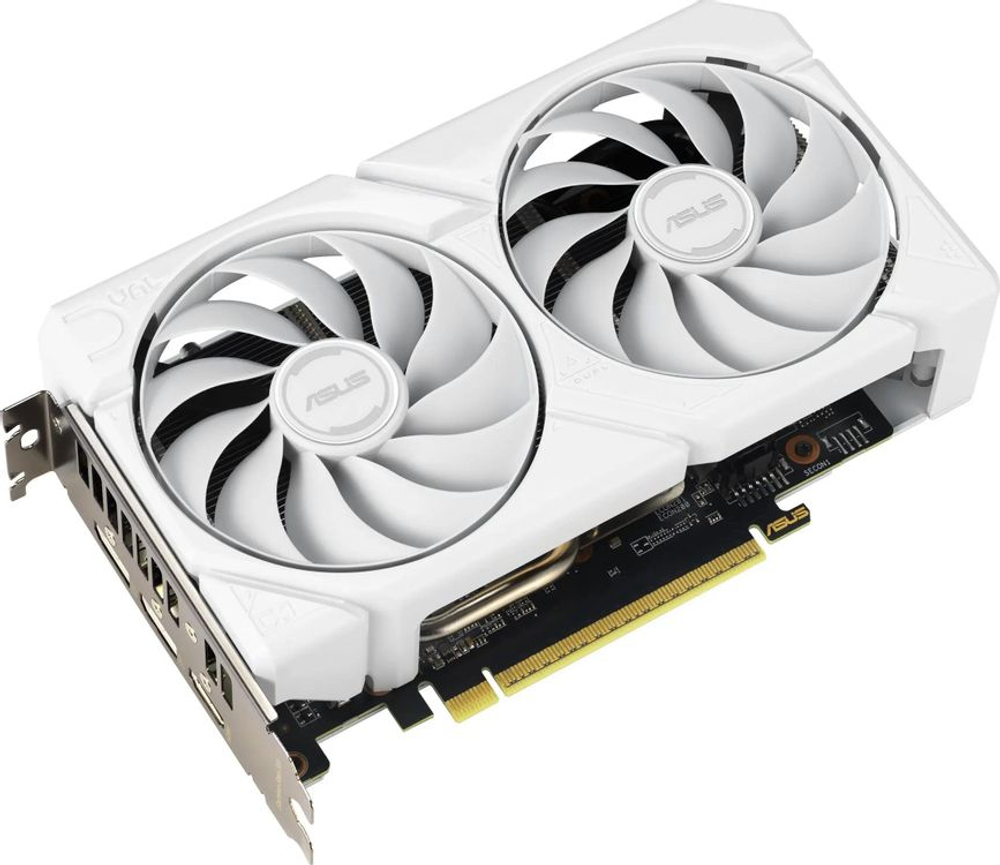 Видеокарта ASUS AMD  Radeon RX 9060XT DUAL-RX9060XT-16G-WHITE 16ГБ Dual, GDDR6, Ret
