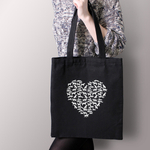 Тканевая сумка "Волкодавы в сердце"